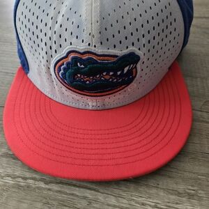 Blue and Orange Gators Cap